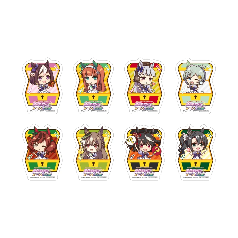ウマ娘ダイカットステッカー 全8種