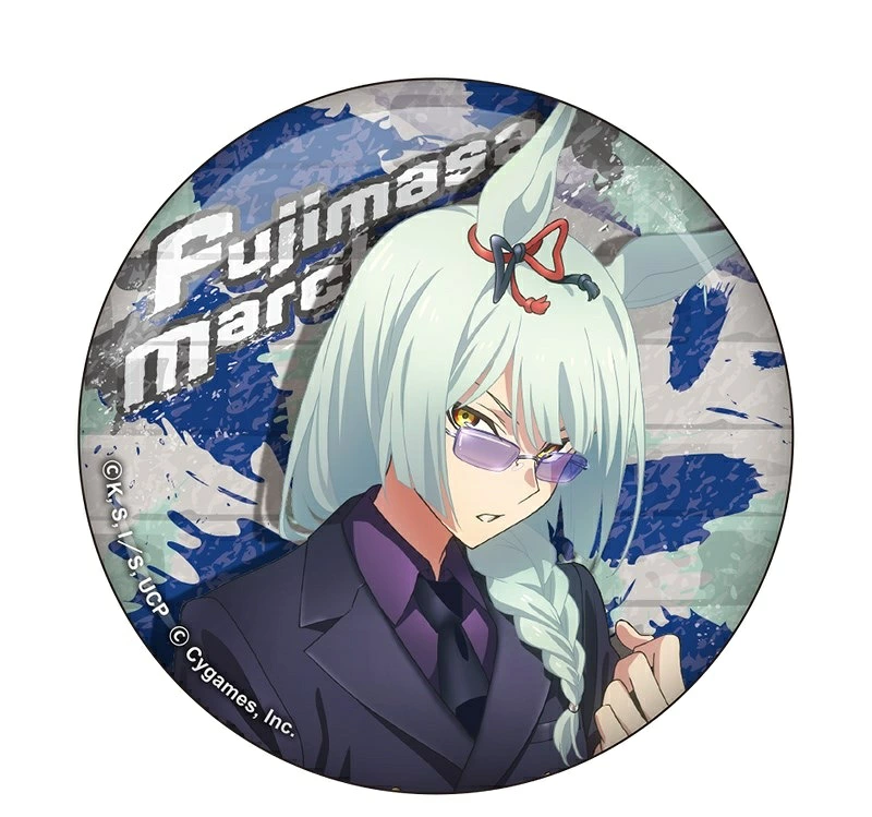 フジマサマーチ ウマ娘 シンデレラグレイ トレーディング缶バッジ rebellious style ver. ウマ娘 グッズ 缶バッジ カンバッジ カンバッチ 缶バッチ