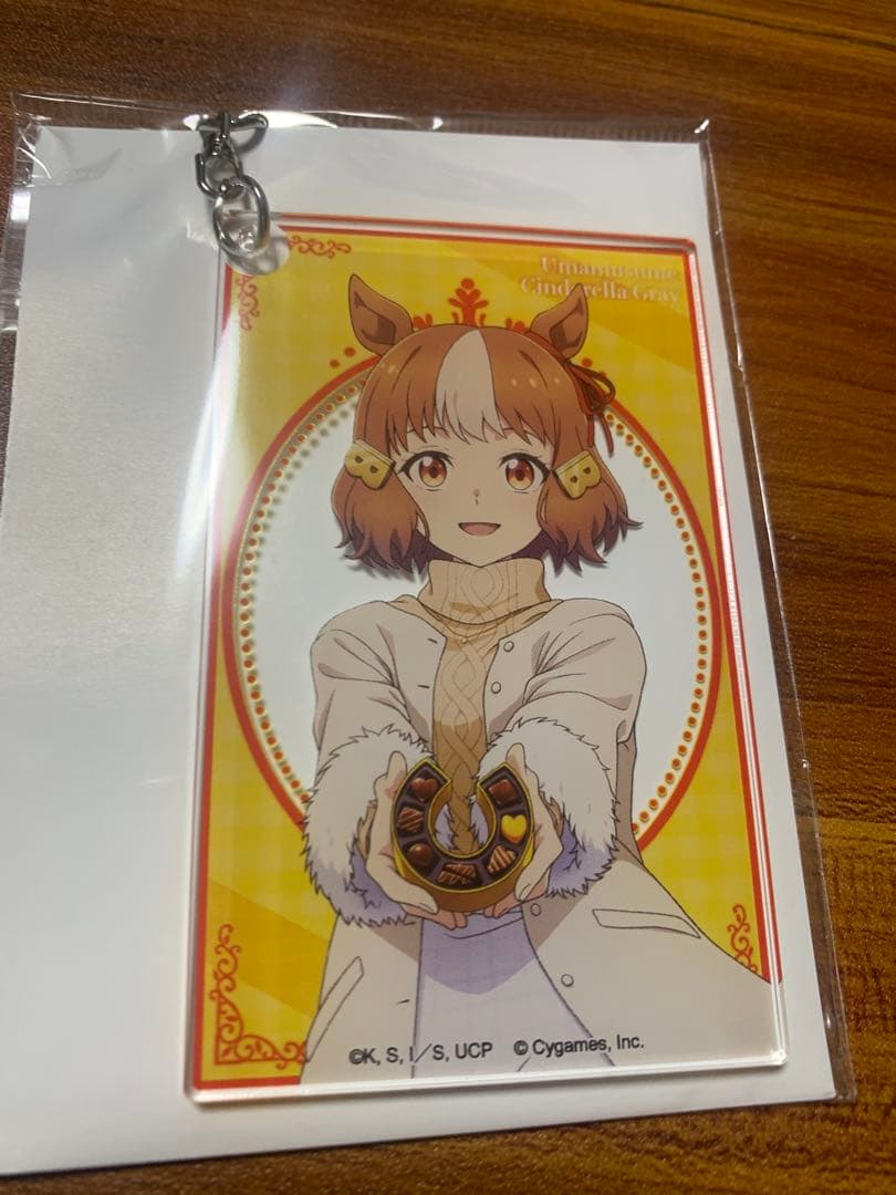 ウマ娘　TSUTAYAポップアップ　ちょいデカアクリルキーホルダー　ベルノライト