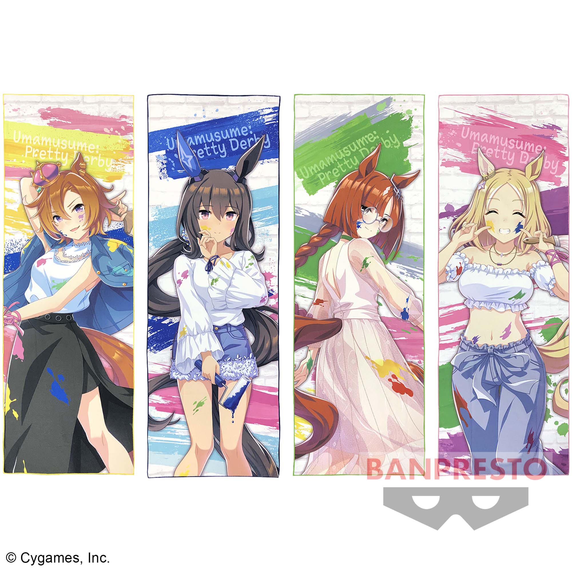 ウマ娘 プリティーダービー ビッグタオル～ペインタースタイル～vol.1の公式商品画像