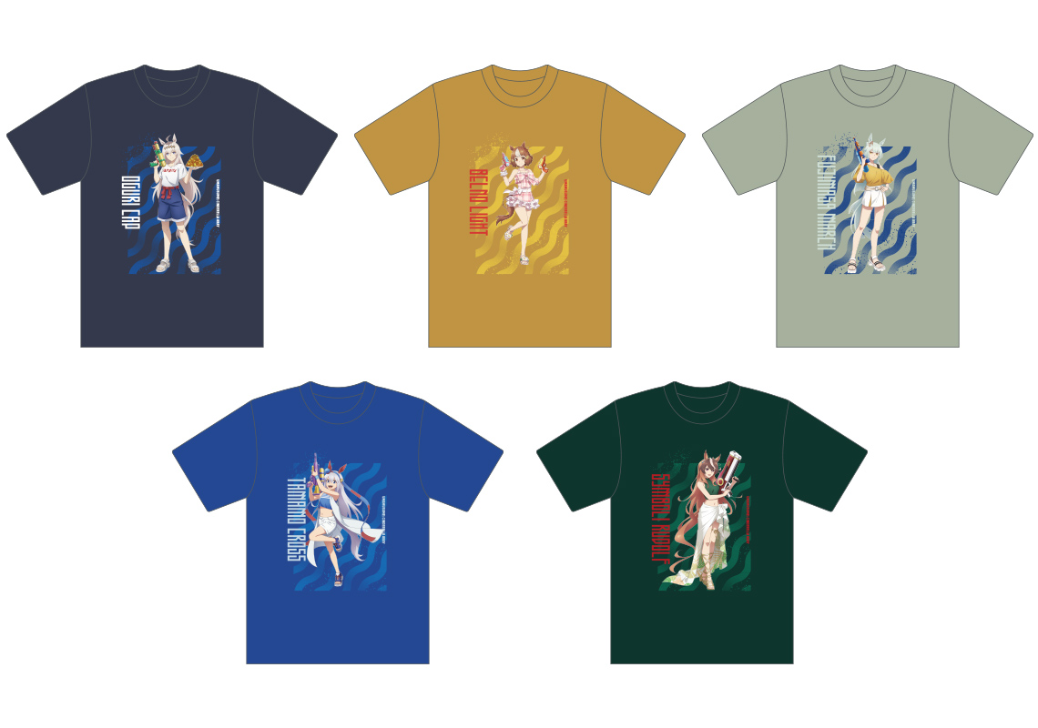 Summer Style Tシャツ5キャラクター・LとXLサイズの商品画像