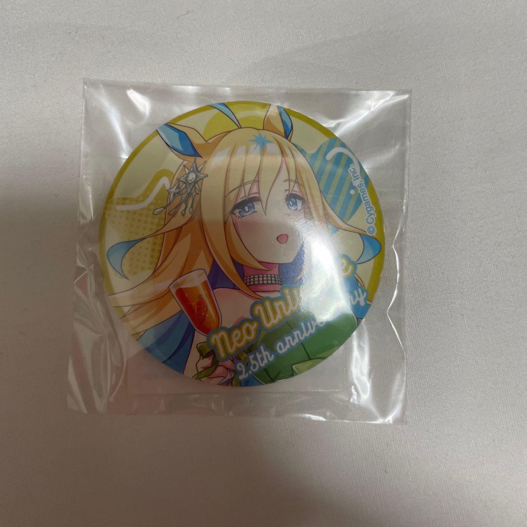 ウマ娘 ネオユニヴァース 缶バッジ 2.5th Anniversary