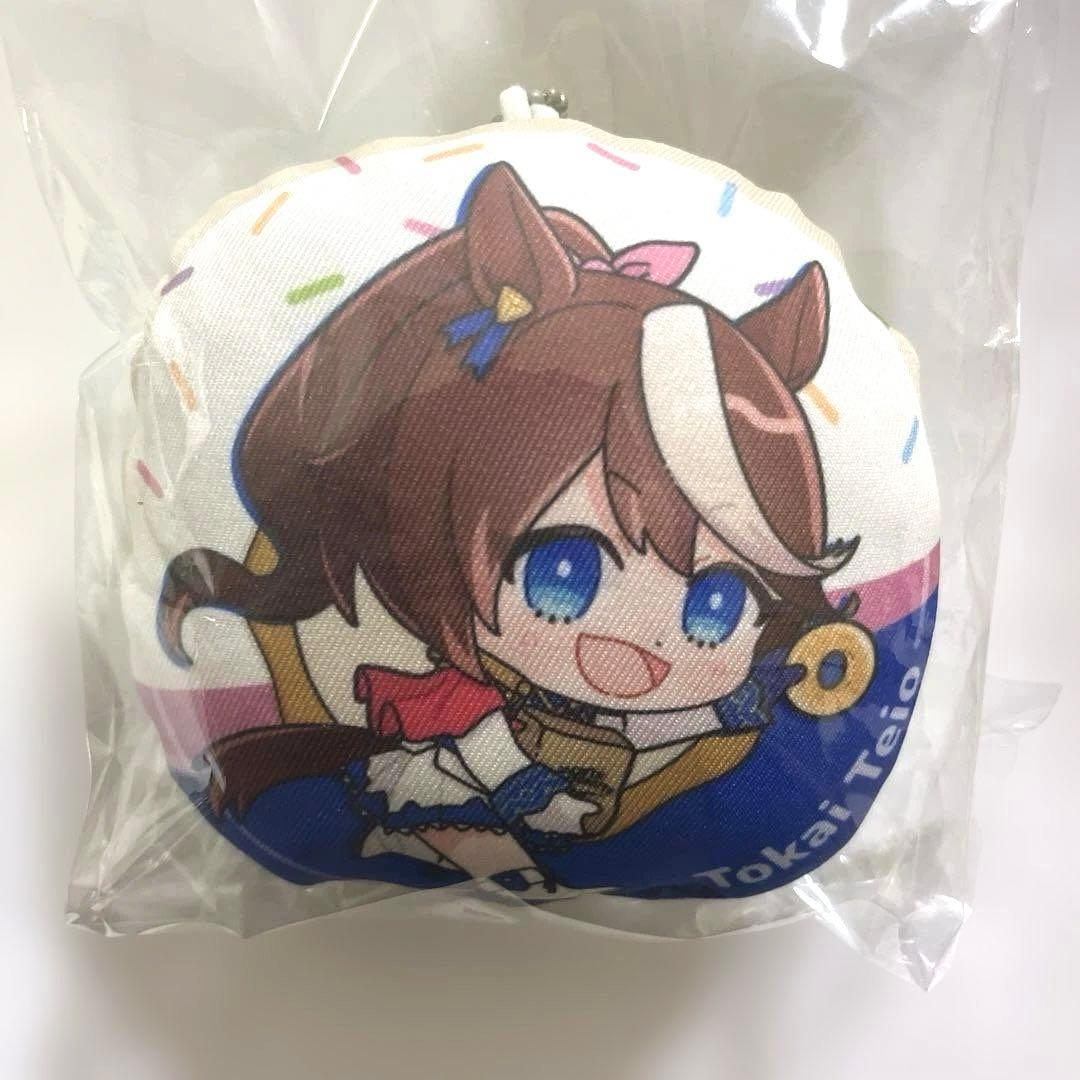 ウマ娘 ジャックインザドーナツ ミニクッション キーホルダー　トウカイテイオー
