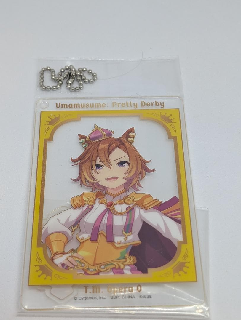 ウマ娘 一番くじ 10弾 H賞 クリアツインカードチャーム テイエムオペラオー