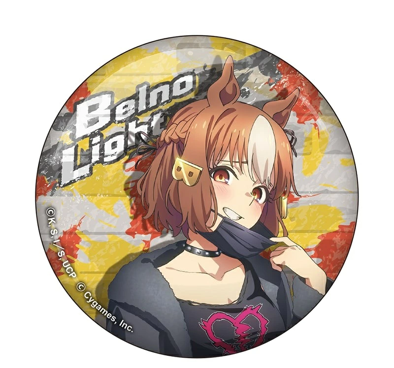 ベルノライト ウマ娘 シンデレラグレイ トレーディング缶バッジ rebellious style ver. ウマ娘 グッズ 缶バッジ カンバッジ カンバッチ 缶バッチ