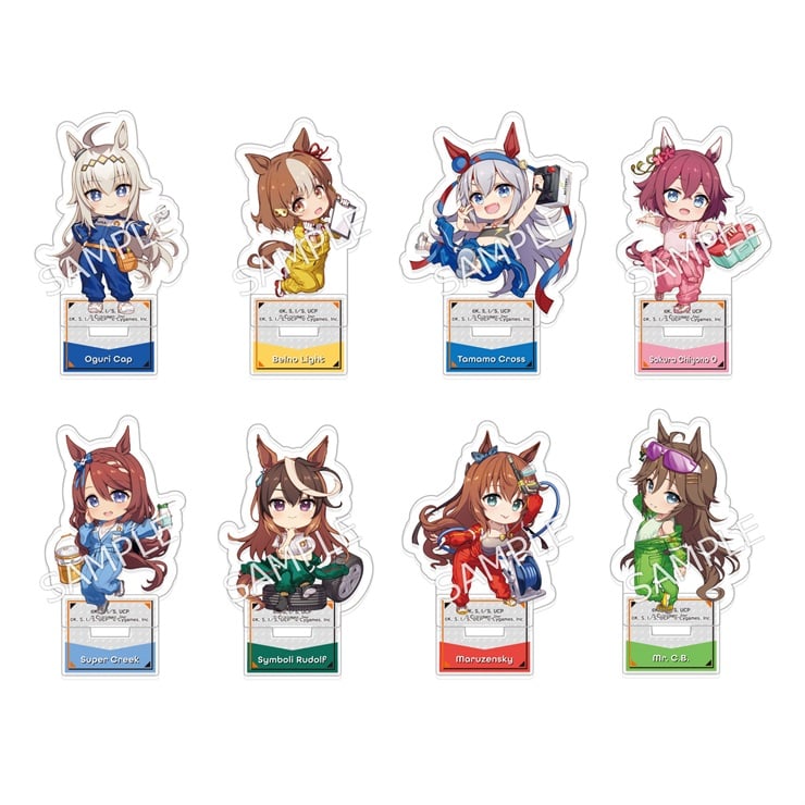 トレーディングアクリルスタンド 全8種セットのオートバックス公式商品画像