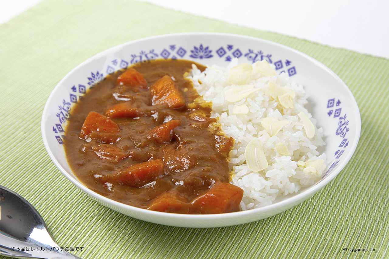 公式野菜カレーの調理例