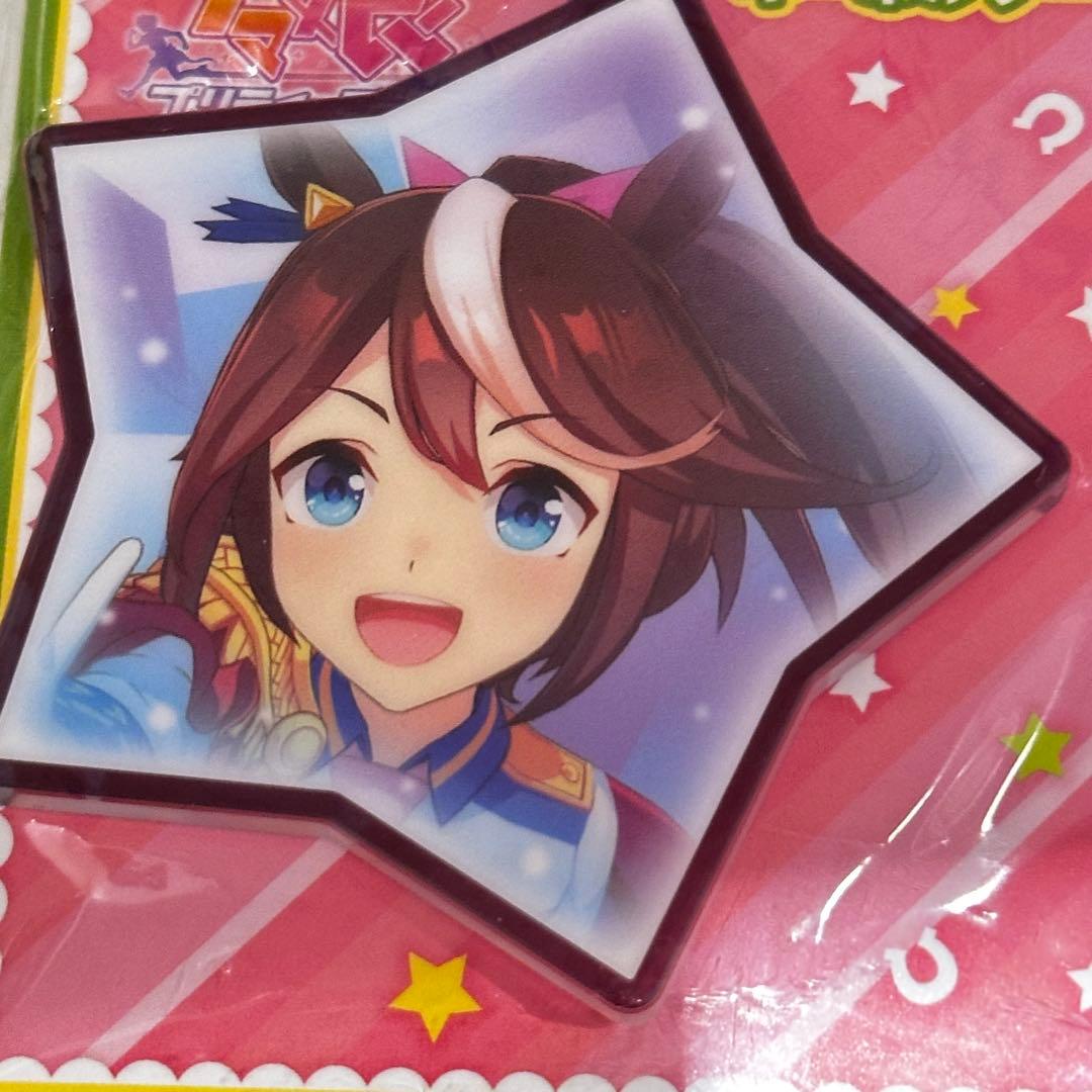 ウマ娘　ピースアクリルキーホルダー　トウカイテイオー